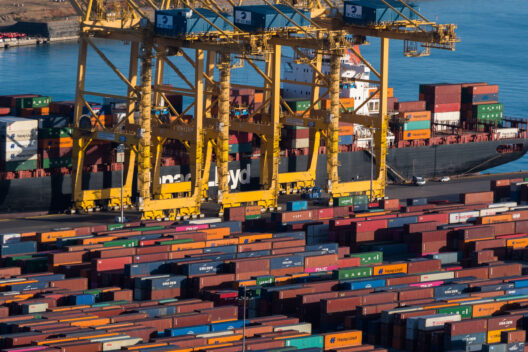 Barcelona,,Spain;,March,28,2021:,Port,Of,Barcelona,With,Containers